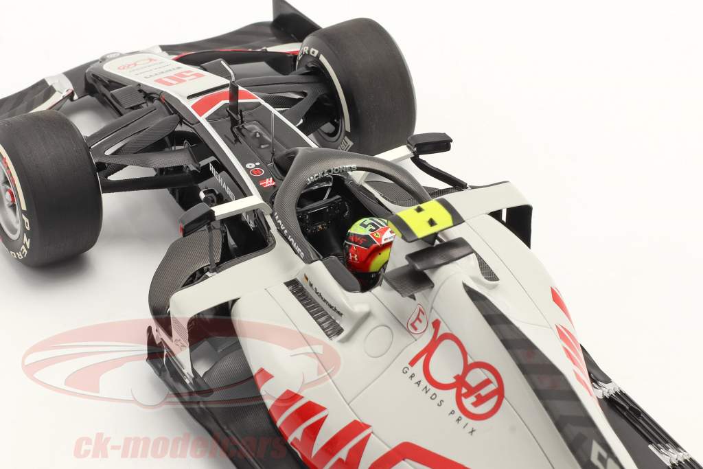 Mick Schumacher Haas VF-20 #50 prøvetur Abu Dhabi F1 2020 1:18 Minichamps