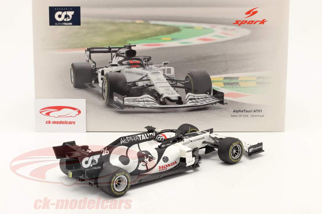 Daniil Kvjat AlphaTauri AT01 #26 Italy GP formula 1 2020 1:18 Spark