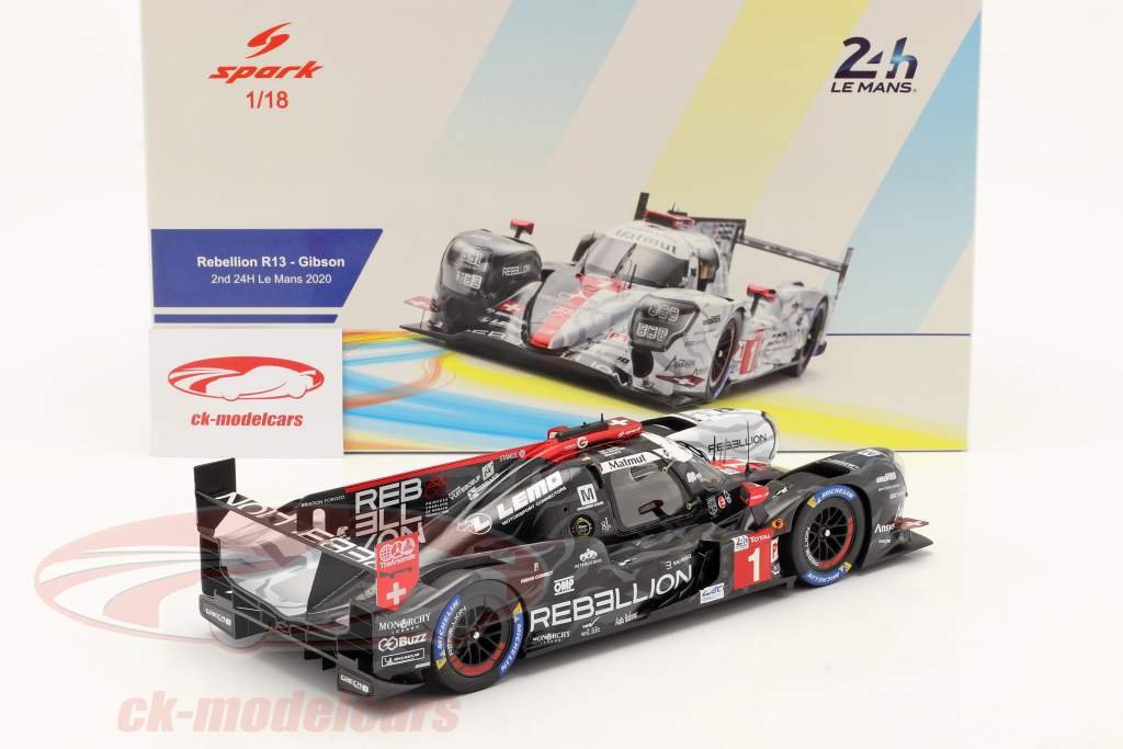 Spark 1:18 Rebellion R13 #1 2nd 24h LeMans 2020 Menezes