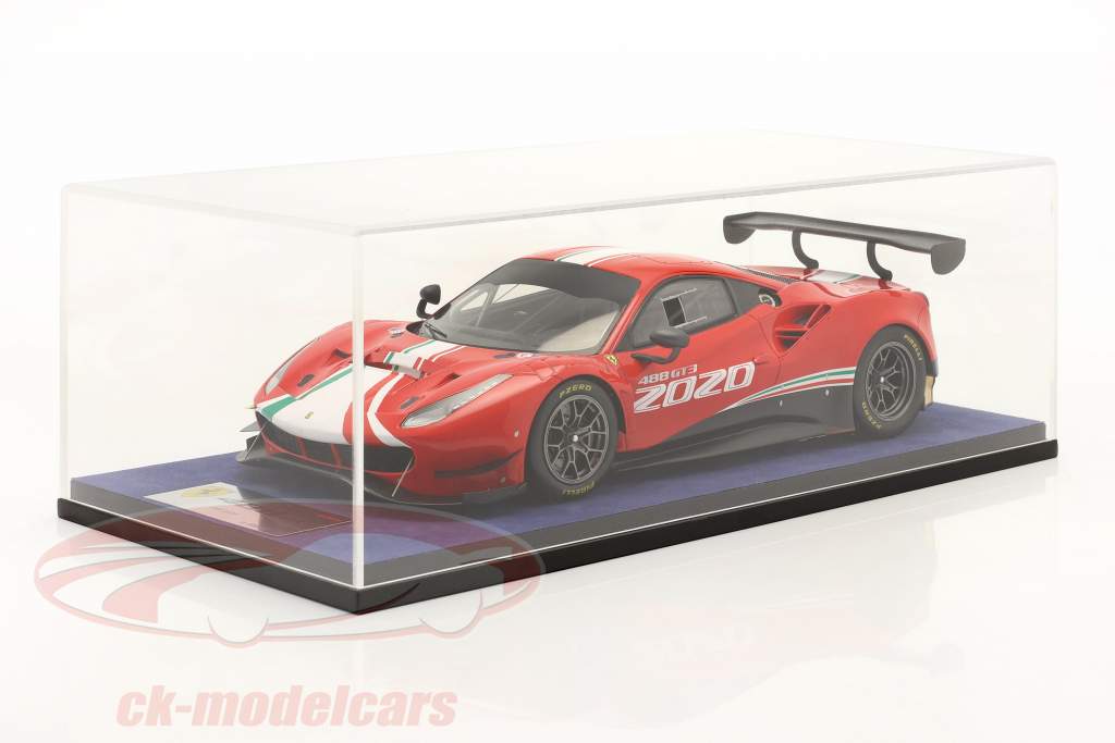 Ferrari 488 Evo Byggeår 2020 Rød 1:18 LookSmart