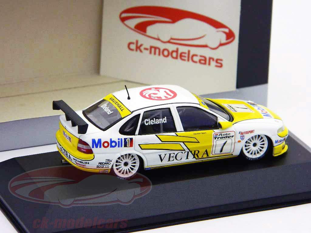 J. Cleland Vauxhall Vectra #1 BTCC 1996 Vauxhall Sport 1:43 Onyx
