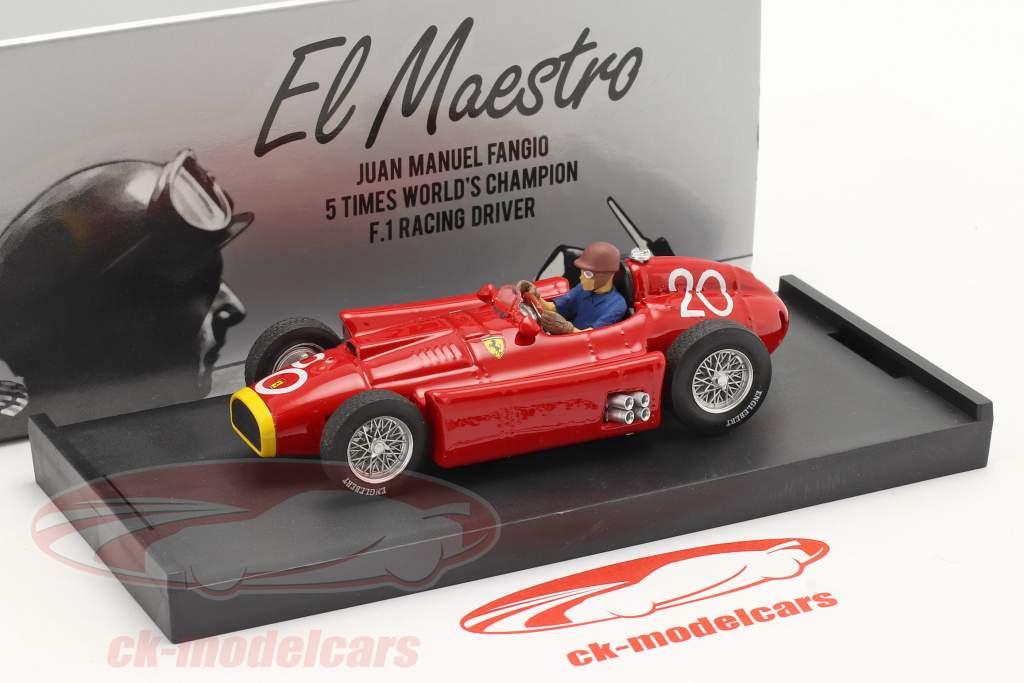 J.M. Fangio / P. Collins Ferrari D50 #20 2nd Monaco GP Formel 1 1956 1:43 Brumm