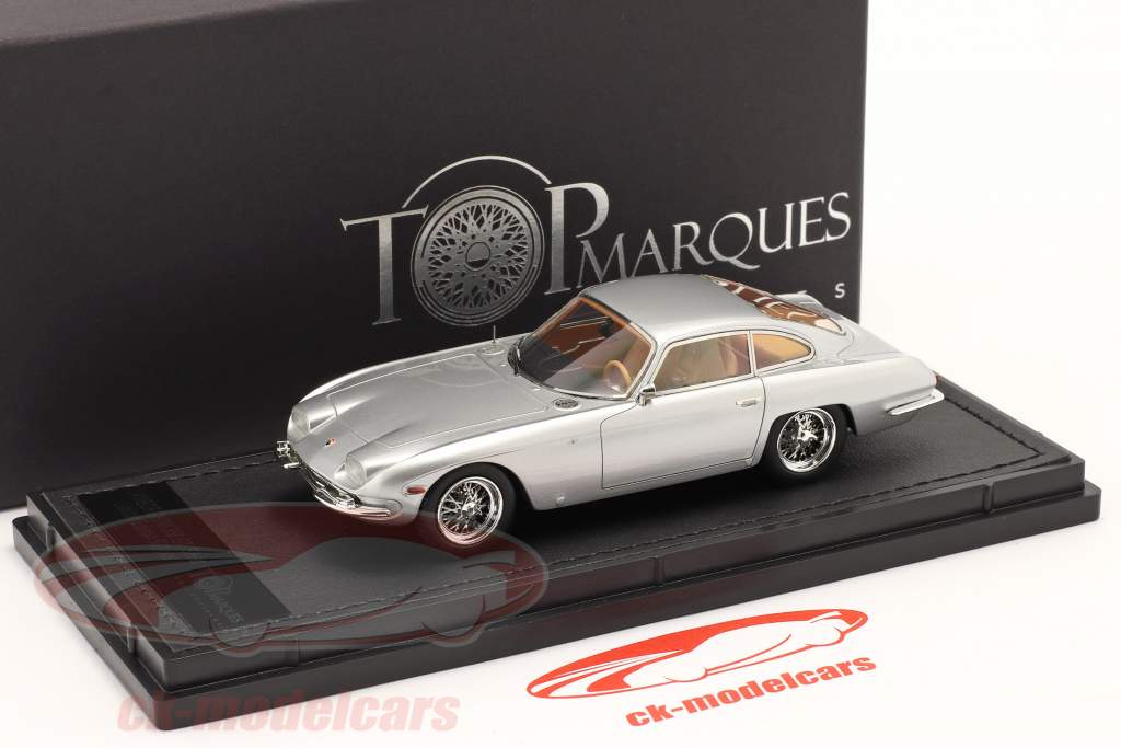 Lamborghini 350 GT Coupe Año de construcción 1964 plata 1:43 TopMarques