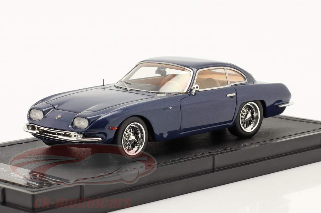 Lamborghini 350 GT Coupe Byggeår 1964 blå 1:43 TopMarques