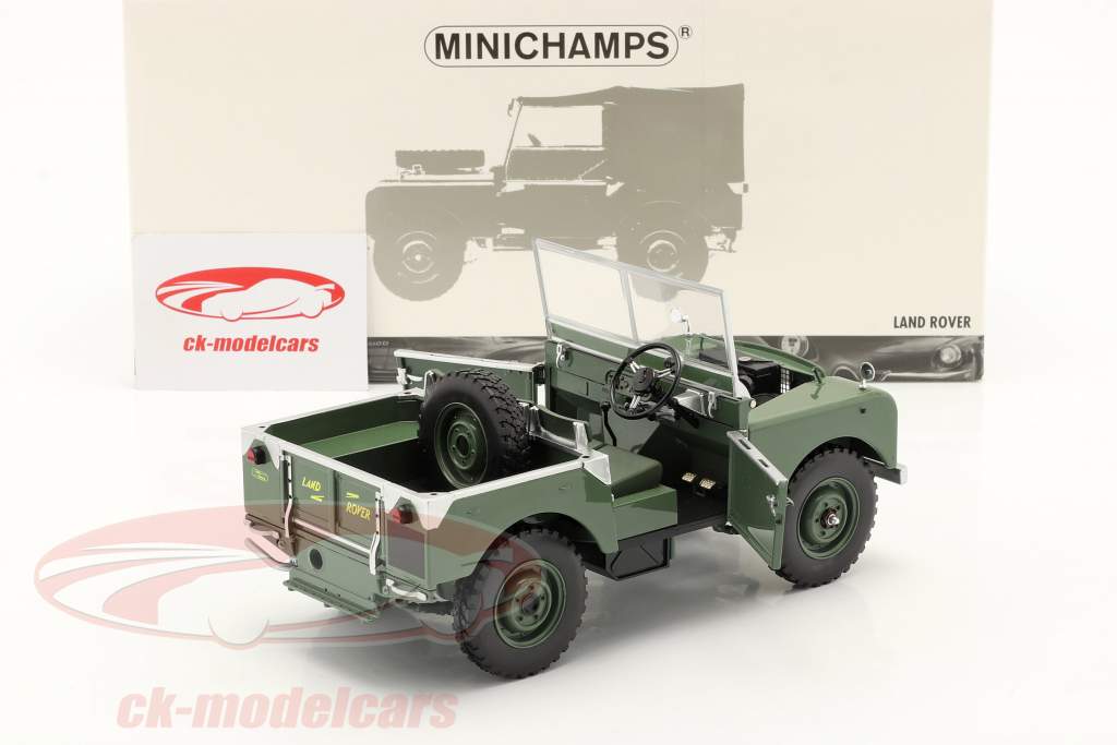 Land Rover Series I Baujahr 1948 grün 1:18 Minichamps