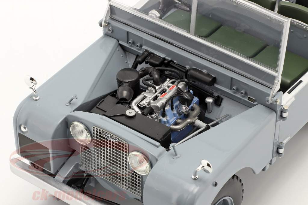 Land Rover Series I Baujahr 1948 blaugrau 1:18 Minichamps