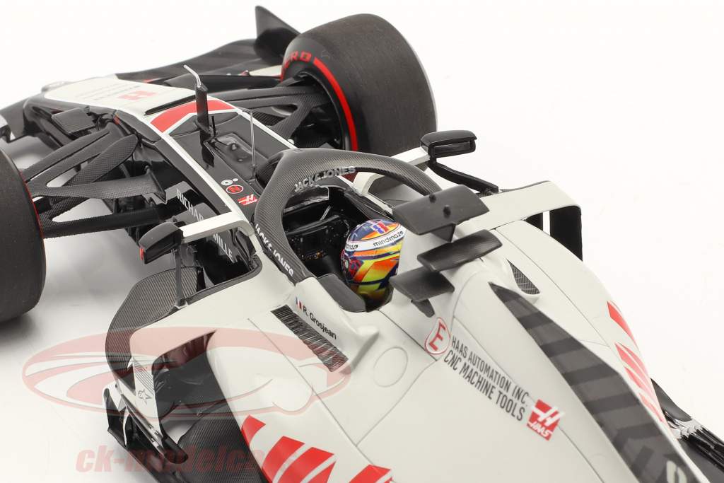 Romain Grosjean Haas VF-20 #8 Bahrain GP formel 1 2020 1:18 Minichamps