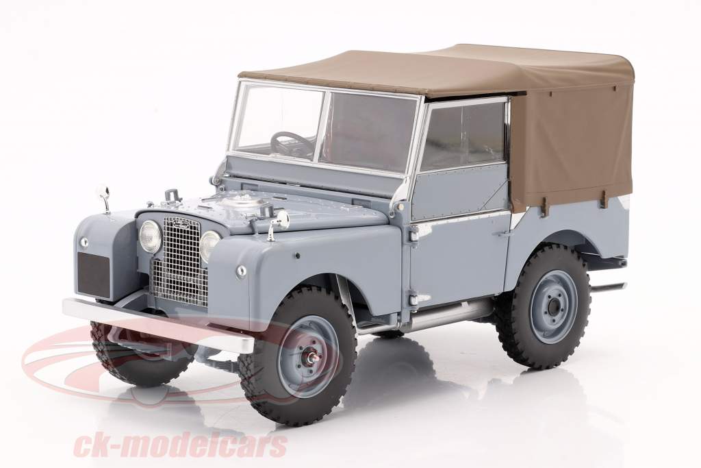 Land Rover Series I Baujahr 1948 blaugrau 1:18 Minichamps