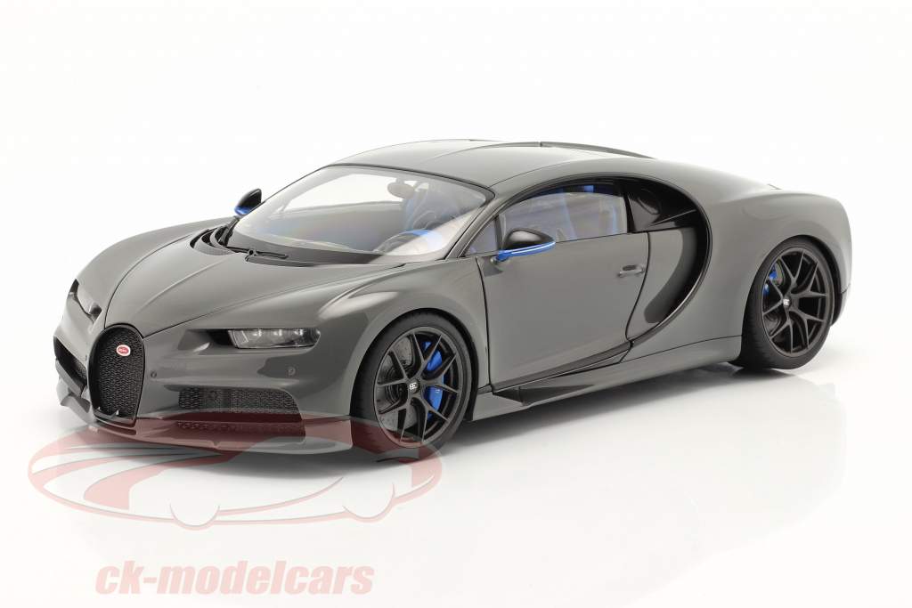 Bugatti Chiron Sport Ano de construção 2019 jet cinza 1:18 AUTOart
