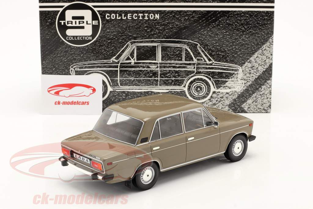Lada 2106 Año de construcción 1980 oscuro beige 1:18 Triple9