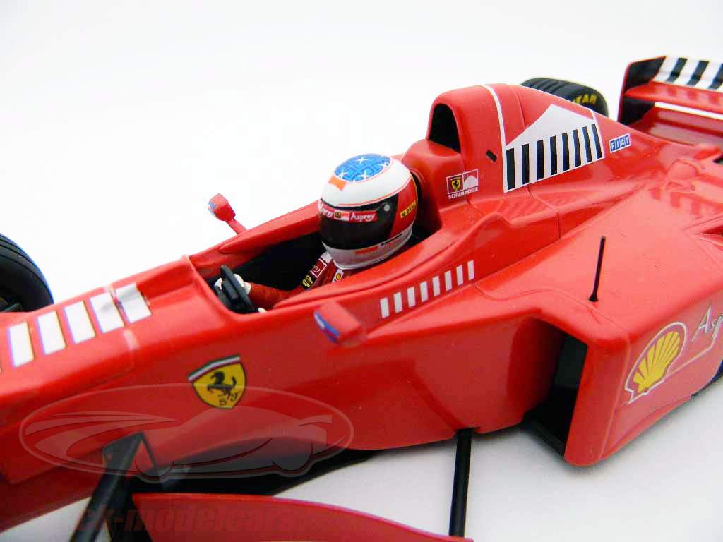 Michael Schumacher Ferrari F300 Launch Version formule 1 1998 1:18 Minichamps