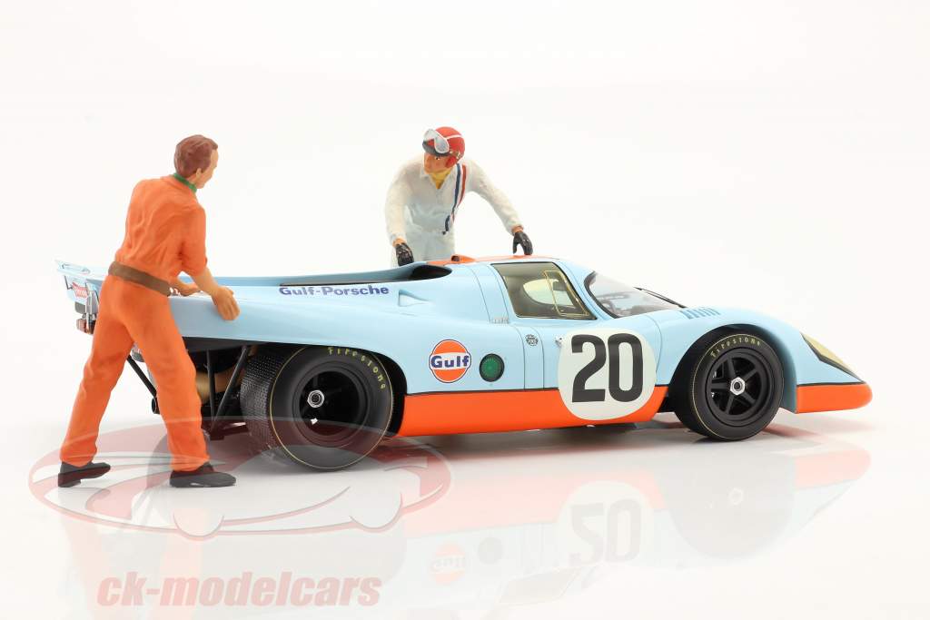 figura Race Driver Jo Siffert si appoggia Su 1:18 Figurenmanufaktur