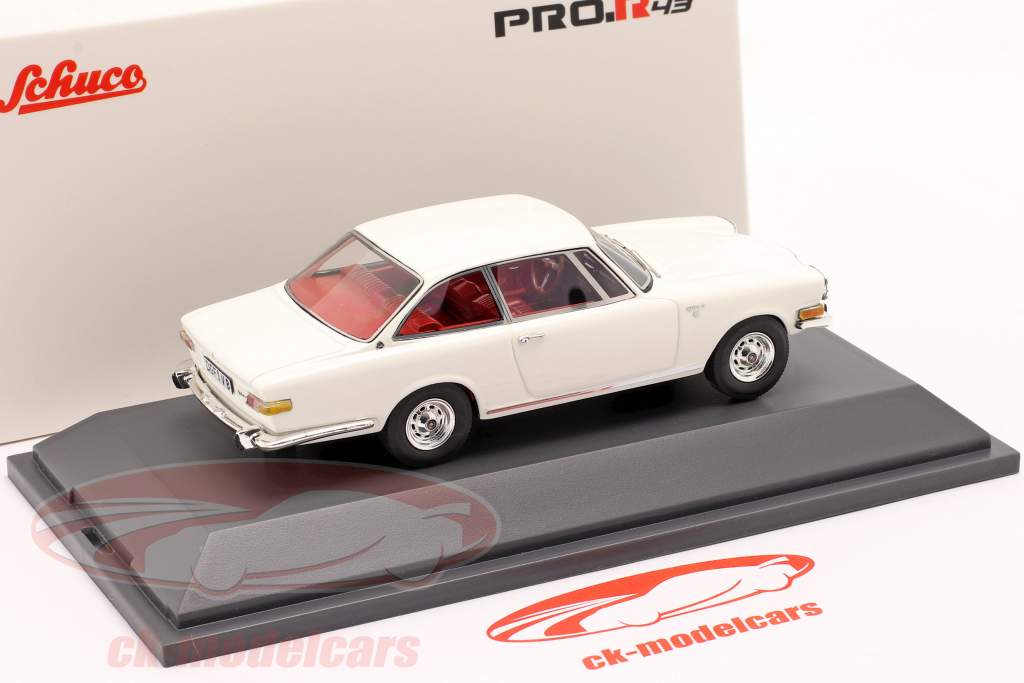Glas 2600 V8 Année de construction 1966 blanche 1:43 Schuco