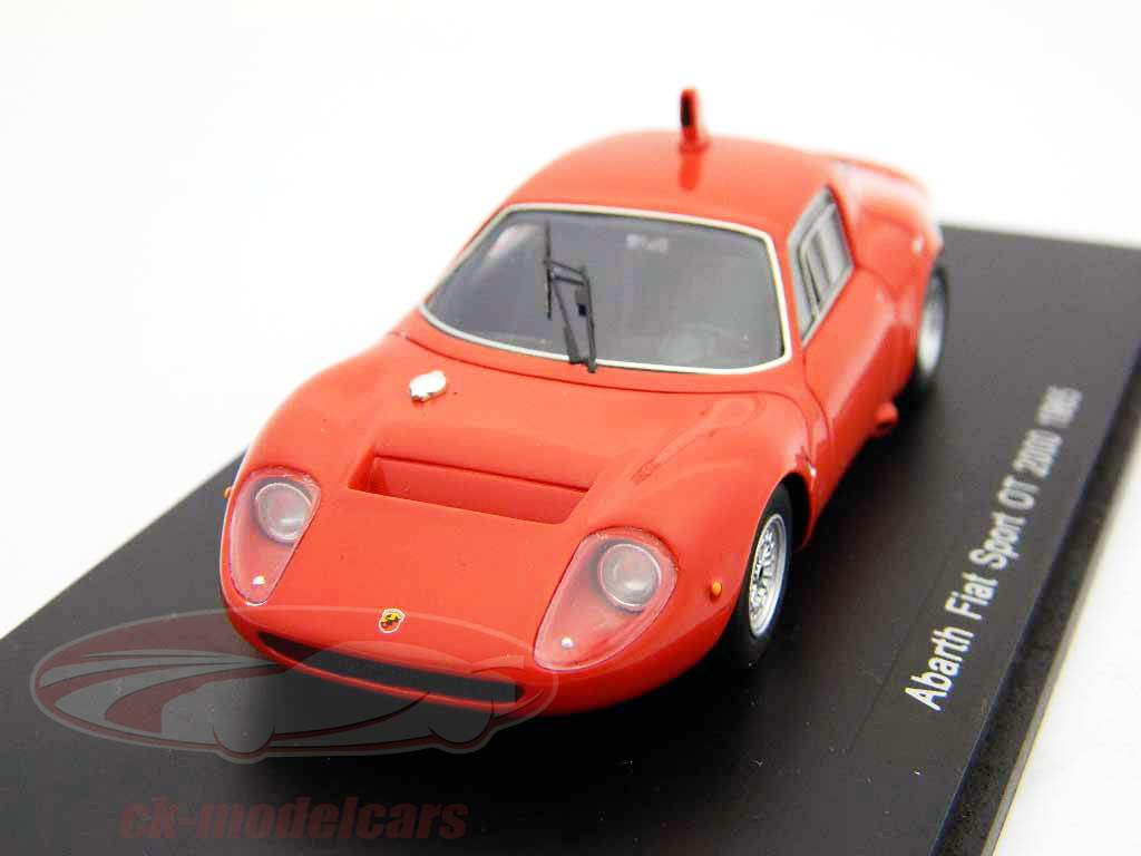 Abarth Fiat Sport OT 2000 Bj. 1965 rot / red 1:43 Spark