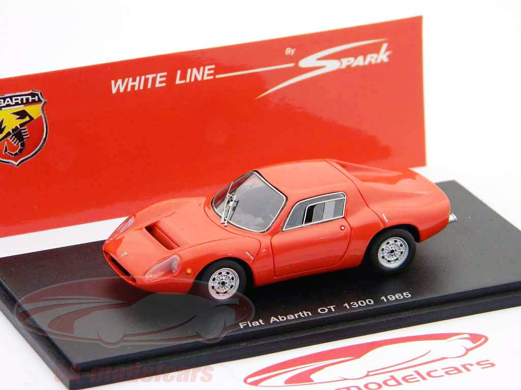 Spark 1:43 フィアットアバルトOT 1300 1965年レッド/赤 S1300