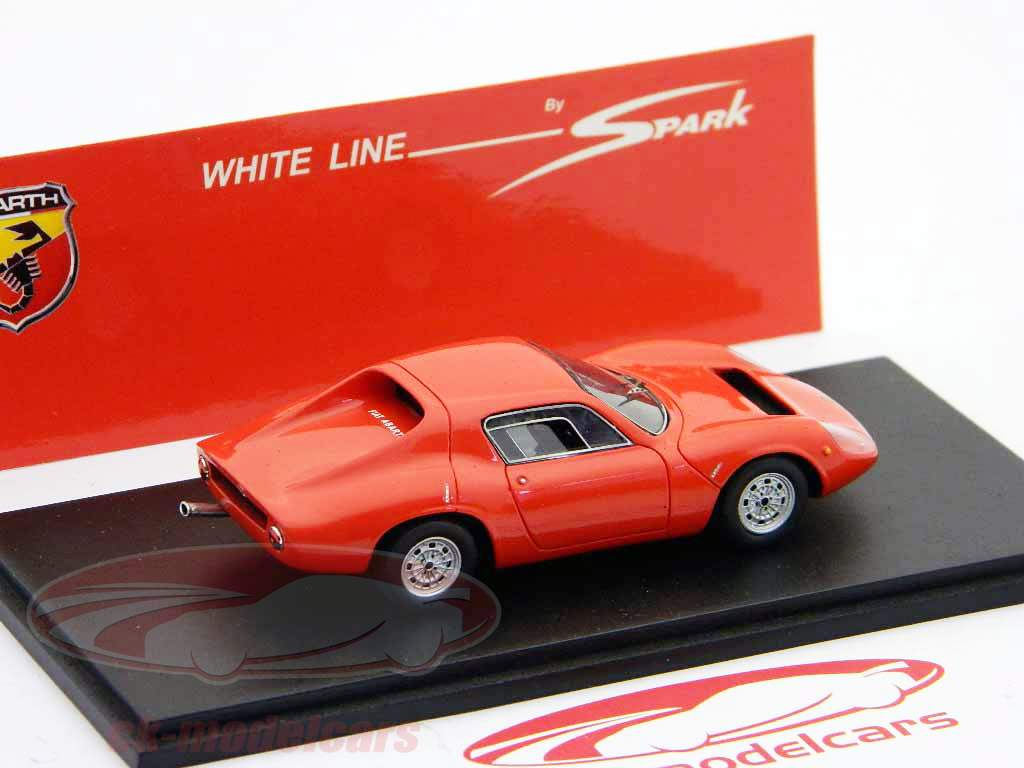 Fiat Abarth OT 1300 anno 1965 rosso / rosso 1:43 Spark