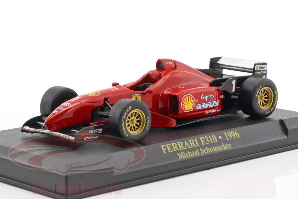 Michael Schumacher Ferrari F310 #1 formel 1 1996 1:43 Altaya