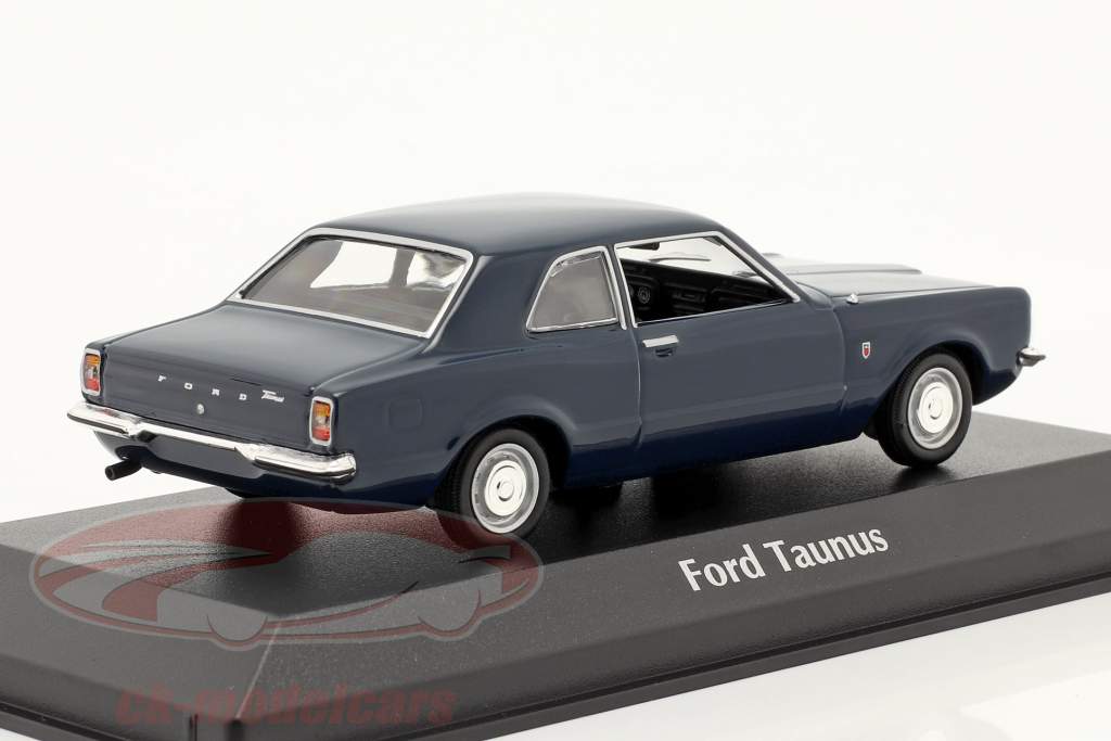 Ford Taunus Año de construcción 1970 azul oscuro 1:43 Minichamps