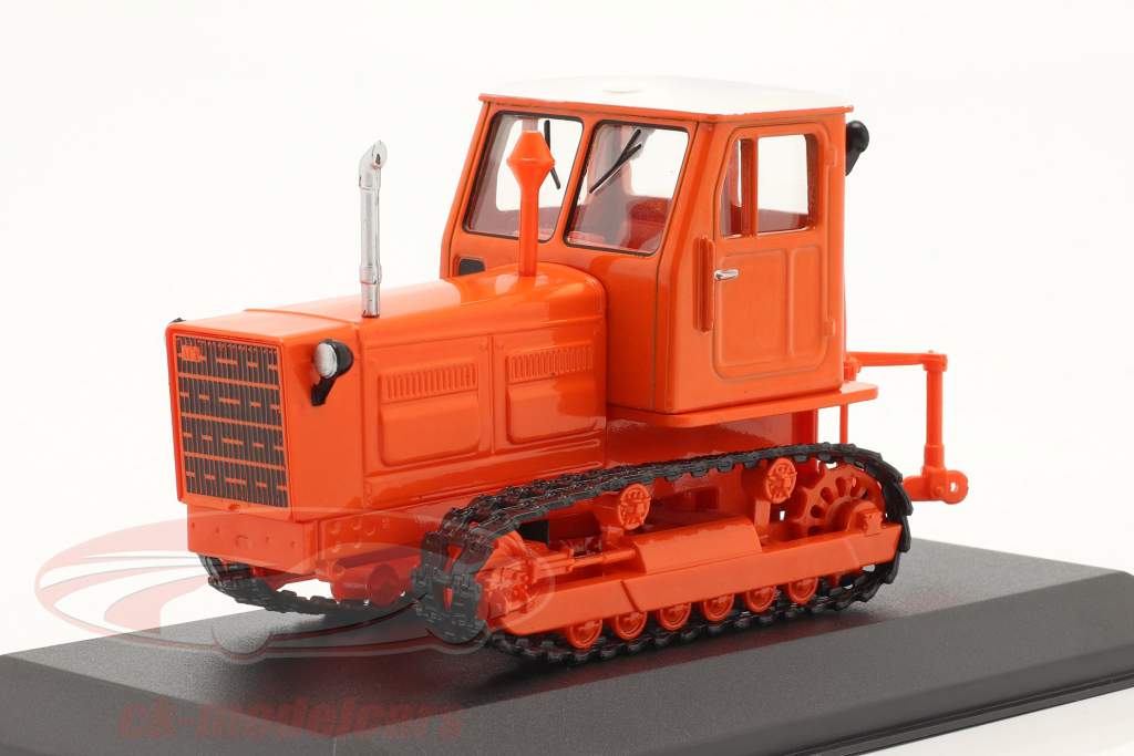 Altai T-4A Kæde traktor 2 generation 1970-1998 orange 1:43 Hachette
