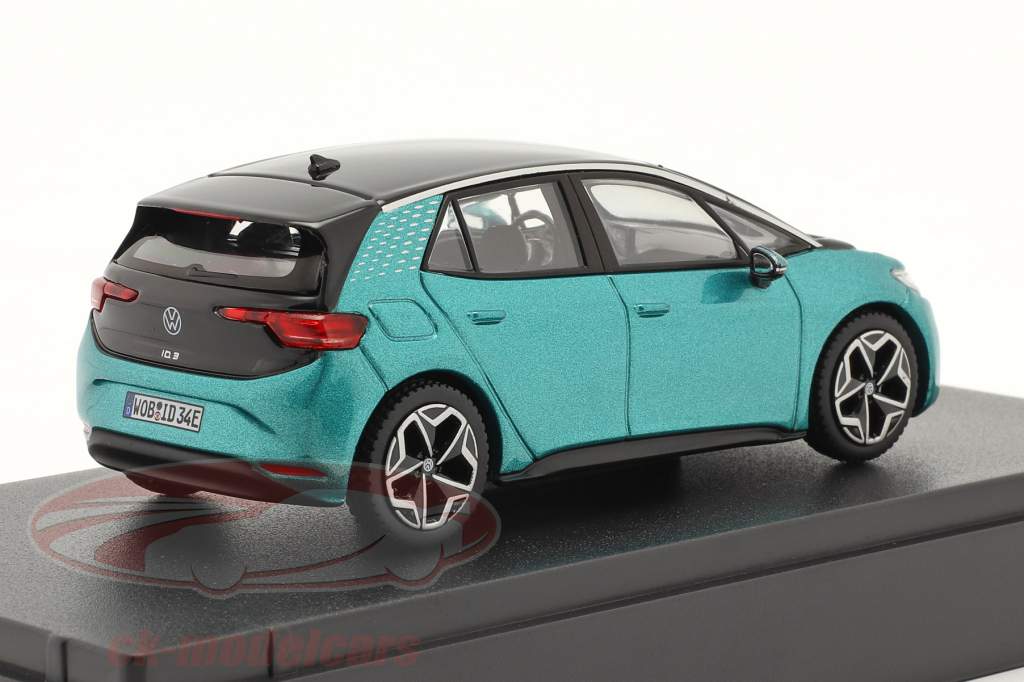 Volkswagen VW ID.3 建設年 2020 makena ターコイズ メタリック 1:43 Norev