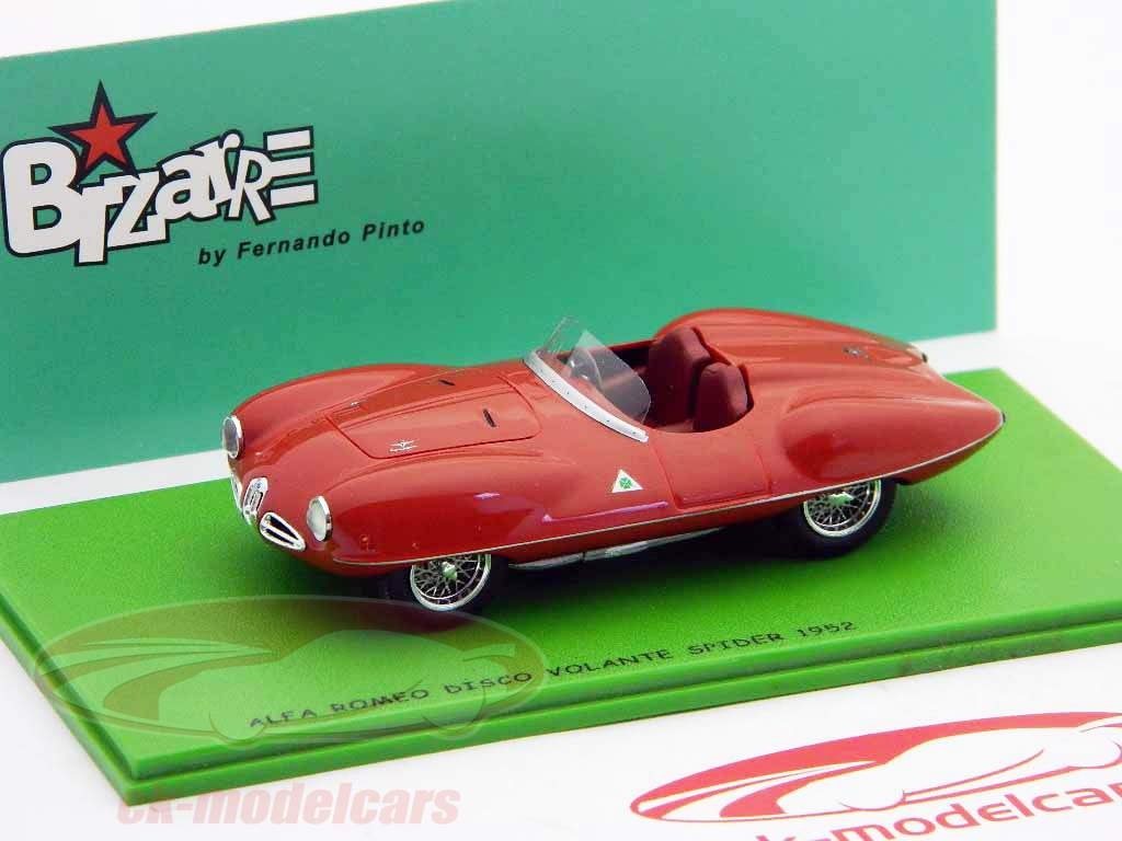 Alfa Romeo Disco Volante Spider 1952 red 1:43 Spark Bizarre