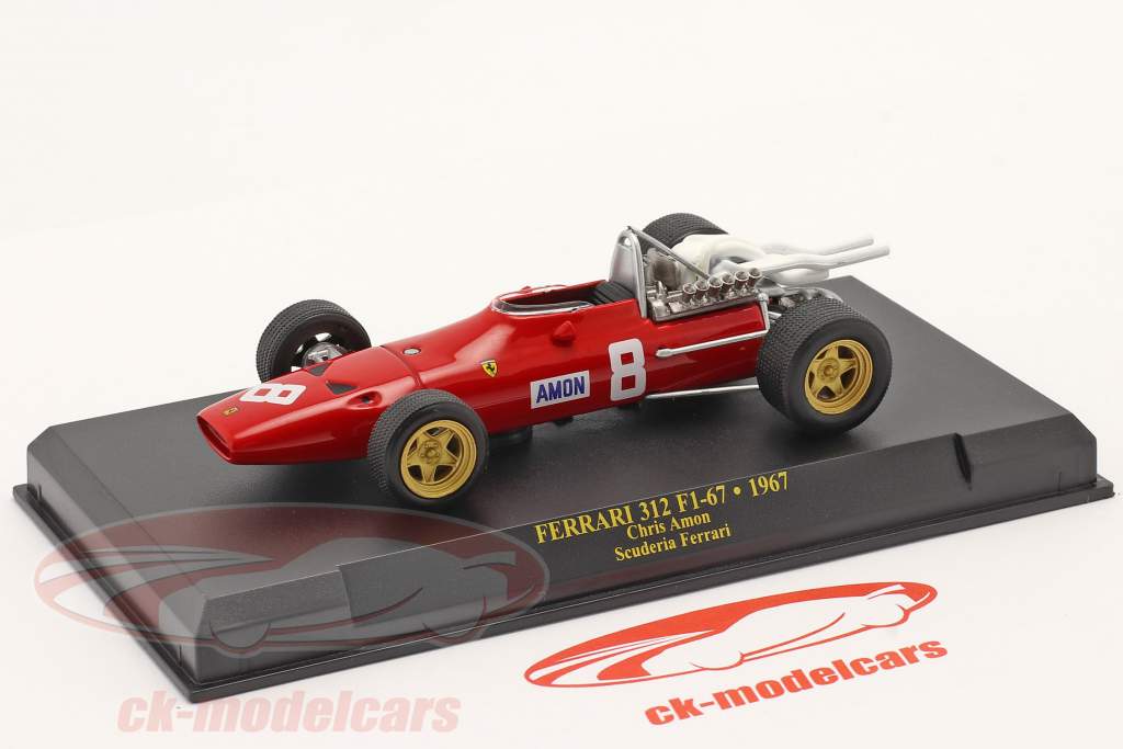 Chris Amon Ferrari 312 #8 formula 1 1967 1:43 Altaya