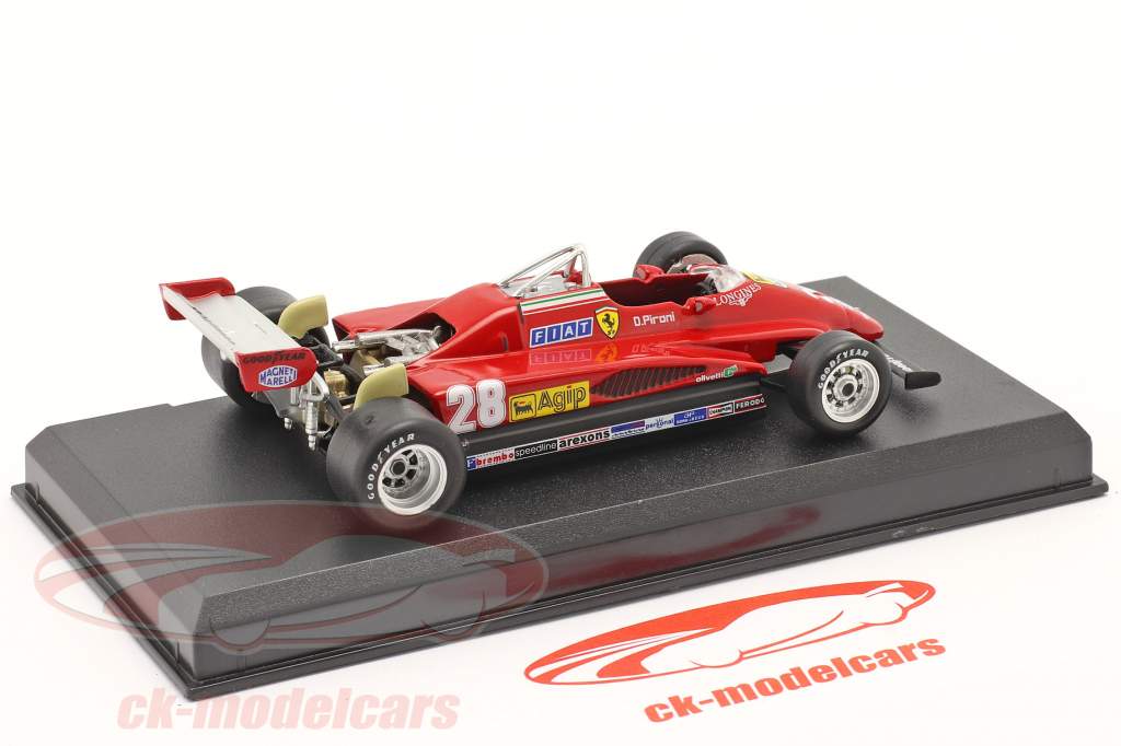 Didier Pironi Ferrari 126C2 #28 formule 1 1982 1:43 Altaya