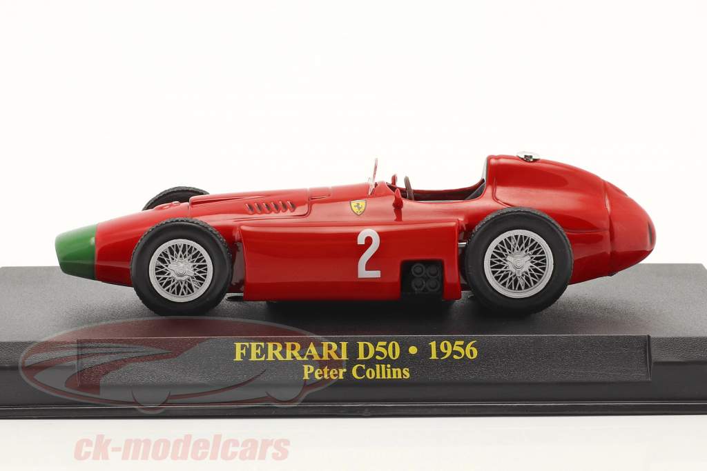 Peter Collins Ferrari D50 #2 German GP formula 1 1956 1:43 Altaya