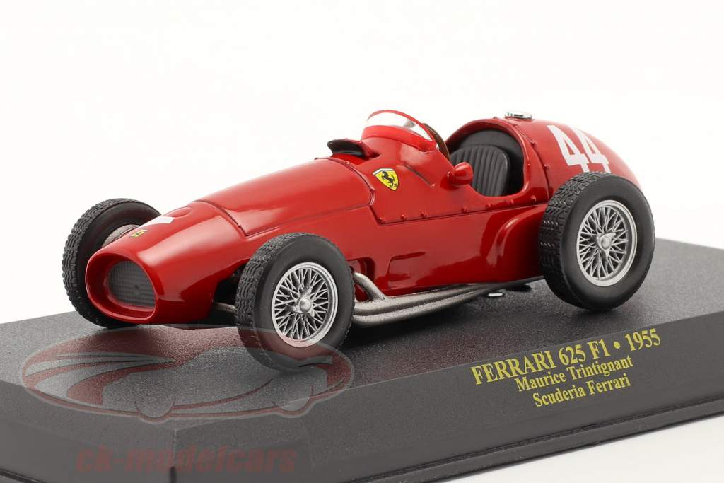 Maurice Trintignant Ferrari 625F1 #44 gagnant Monaco GP formule 1 1955 1:43 Altaya