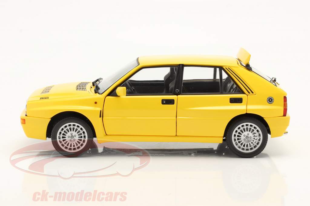 Lancia Delta HF Integrale Evo II Année de construction 1992 jaune 1:18 Kyosho