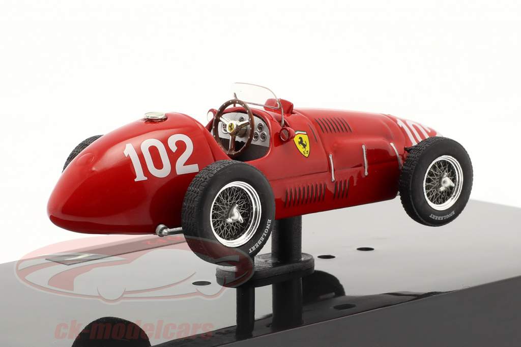 A. Ascari Ferrari 500 F2 #102 Formule 1 Champion du Monde 1952 1:43 HotWheels Elite