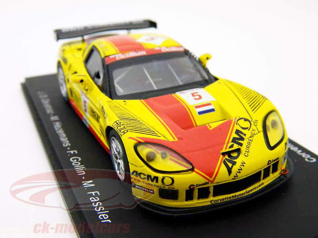 Corvette C6R #5 Winner 24h Spa FIA GT 2007 Deletraz / Hezemans / Gollin / Fassler 1:43 Spark