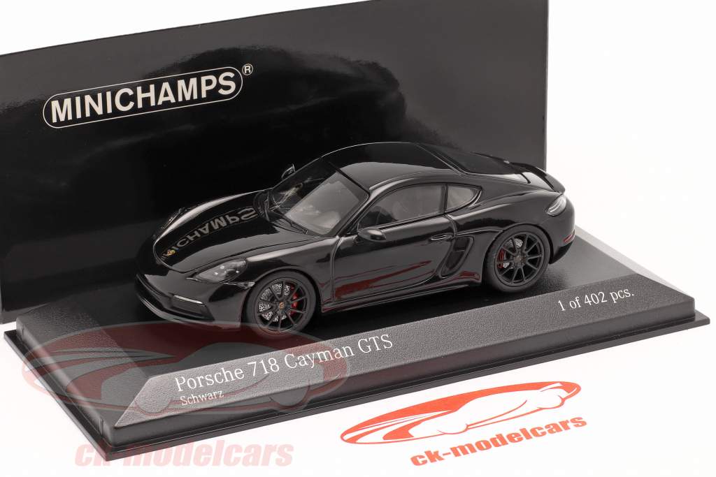 Minichamps 1:43 Porsche 718 (982) Cayman GTS year 2020 black