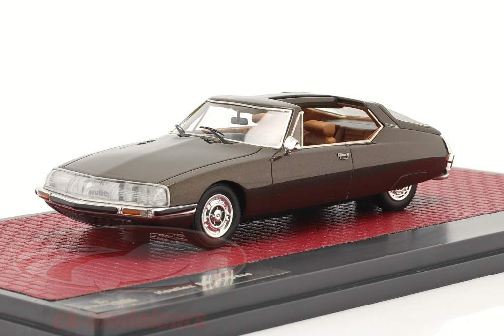 Citroen SM Espace Heuliez Byggeår 1970 Brun metallisk 1:43 Matrix