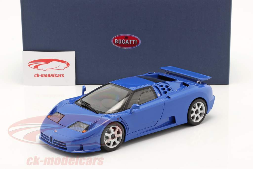 Bugatti EB 110 SS Année de construction 1992 french racing bleu 1:18 AUTOart