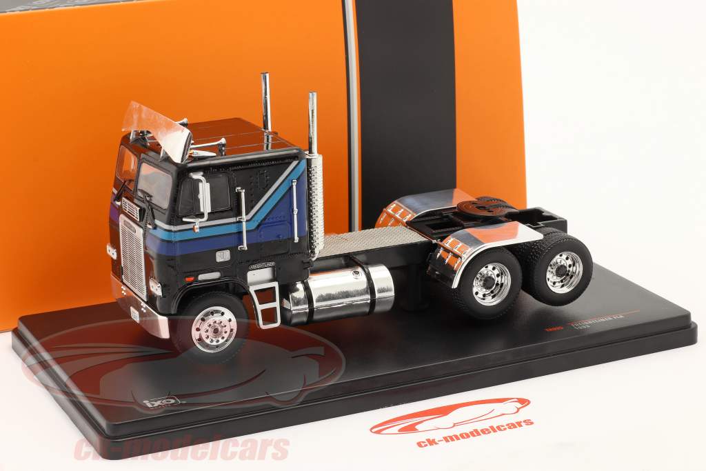 Freightliner FLA Camion 1993 Nero / blu 1:43 Ixo