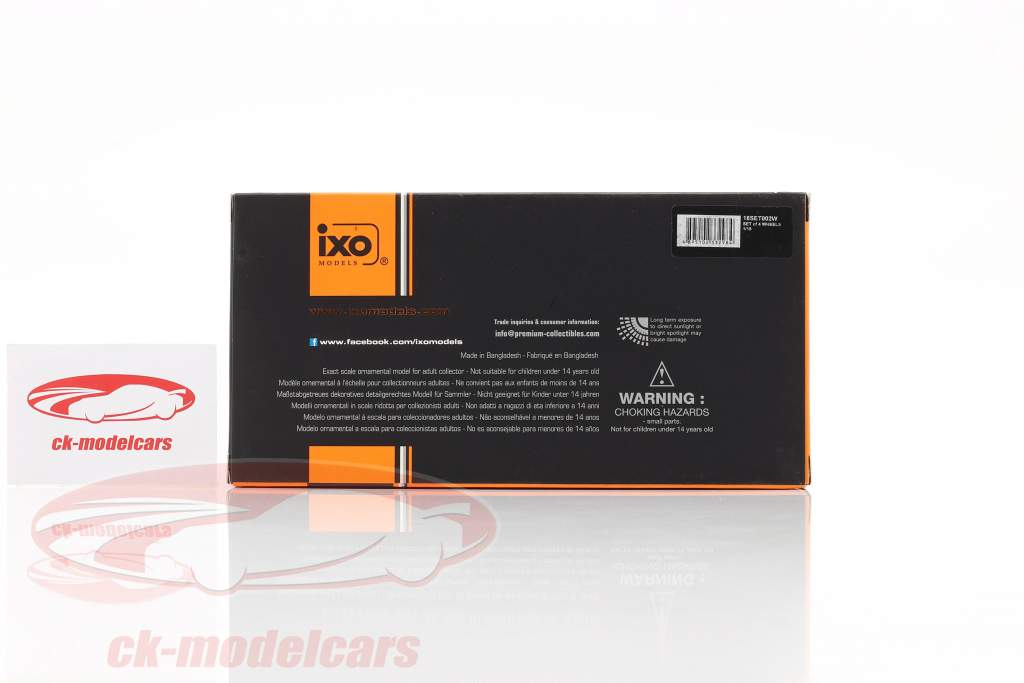 轮胎 和 轮辋 Set Oz Racing 1:18 Ixo