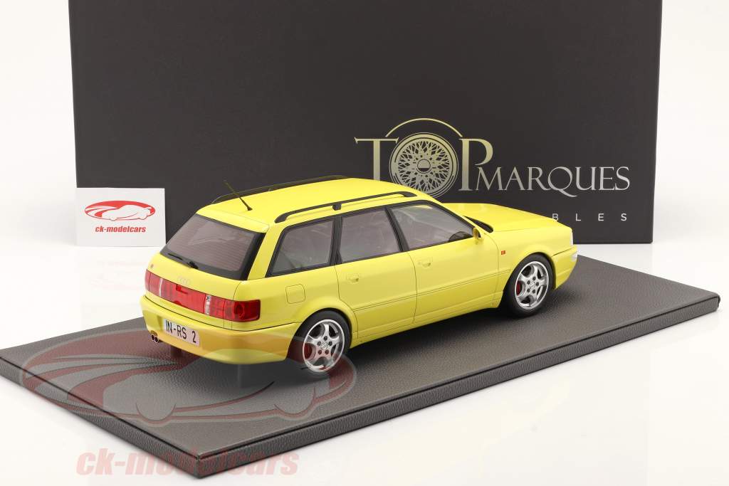 Audi A4 RS2 Avant Année de construction 1994 jaune 1:12 TopMarques