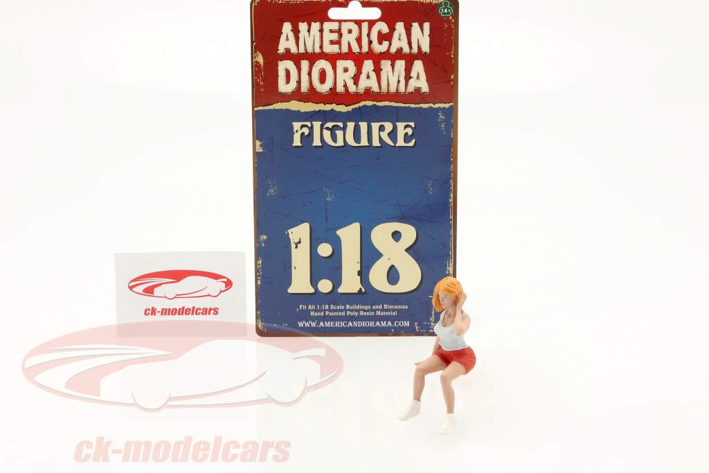 Auto Rencontrer séries 2 chiffre #5 1:18 American Diorama