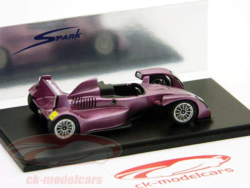 Caparo T1 åben model 2008 lilla metallic 1:43 Spark