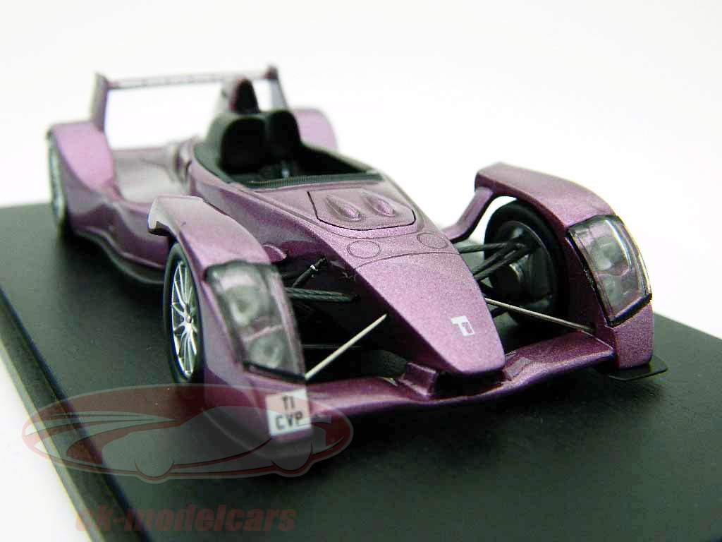Caparo T1 open Год 2008 фиолетово- металлический 1:43 Spark