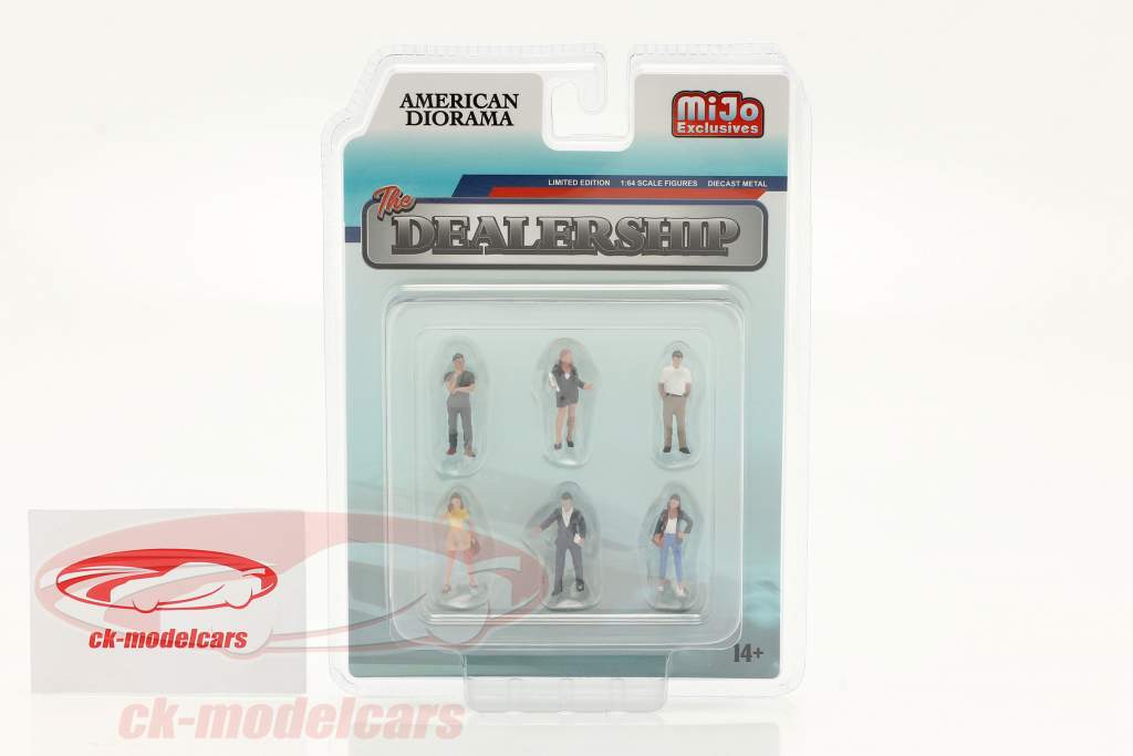 车 经销权 图集 1:64 American Diorama