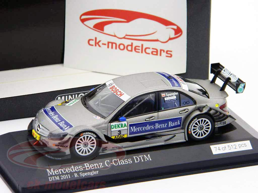 B. Spengler Mercedes-Benz C-klasse #3 DTM 2011 AMG-Mercedes teamet 1:43 Minichamps
