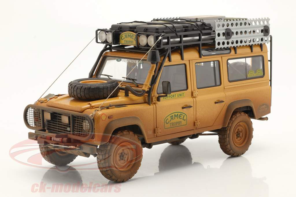 Land Rover Defender 110 Rallye Camel Trophy 1993 Snavset version 1:18 Almost Real