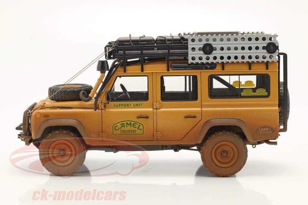 Land Rover Defender 110 Rallye Camel Trophy 1993 Snavset version 1:18 Almost Real