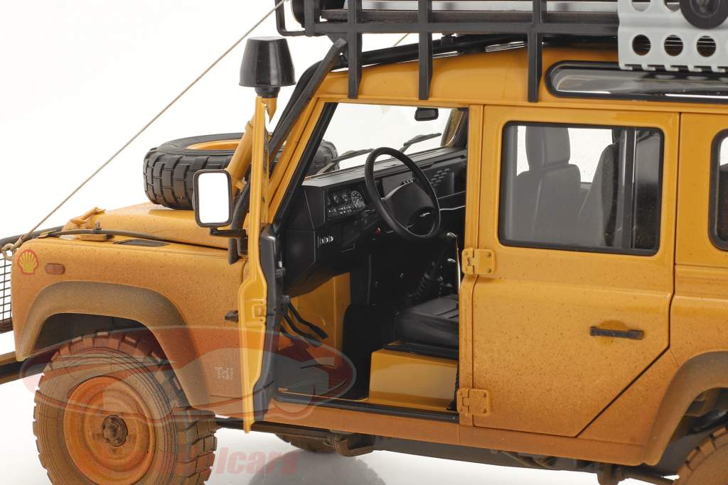 Land Rover Defender 110 Rallye Camel Trophy 1993 Snavset version 1:18 Almost Real