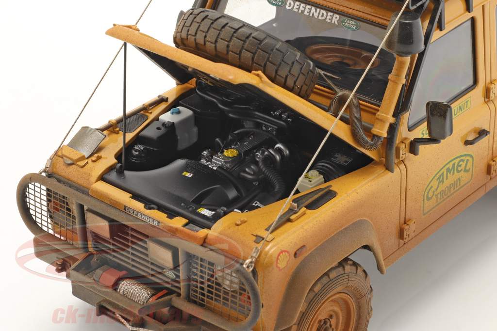 Land Rover Defender 110 Rallye Camel Trophy 1993 Snavset version 1:18 Almost Real