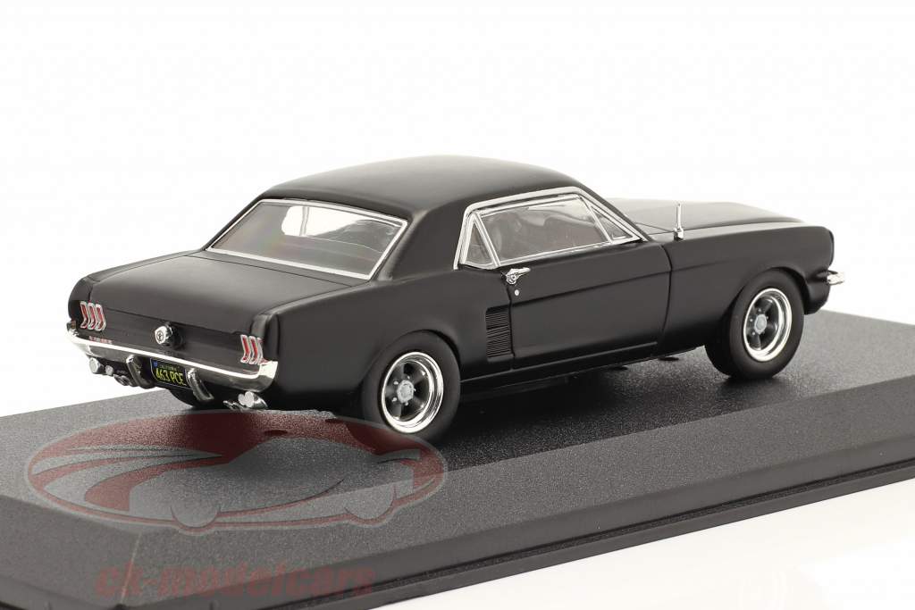 Ford Mustang Coupe 1967 Film Creed (2015) mattschwarz 1:43 Greenlight