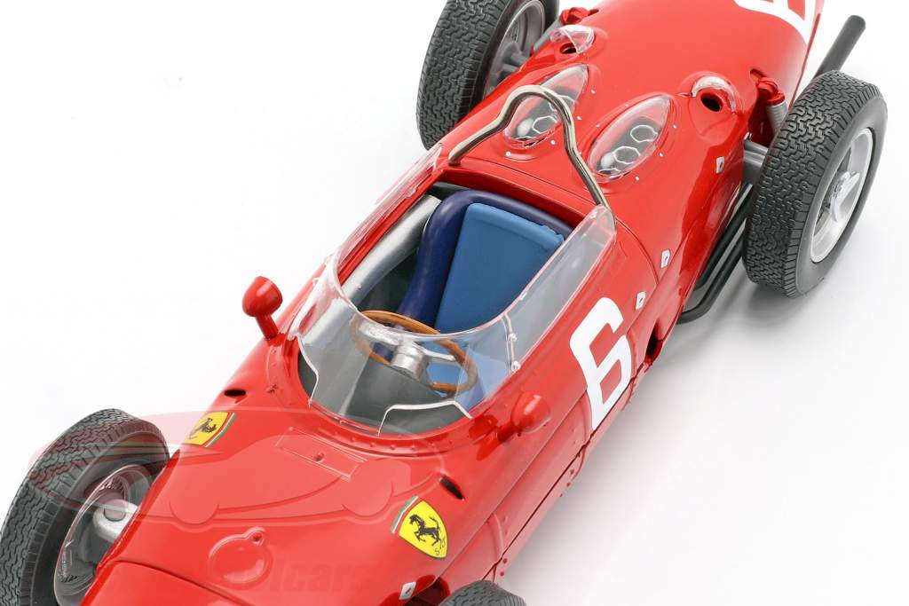 Richie Ginther Ferrari 156 naso di squalo #6 3° belga GP formula 1 1961 1:18 CMR
