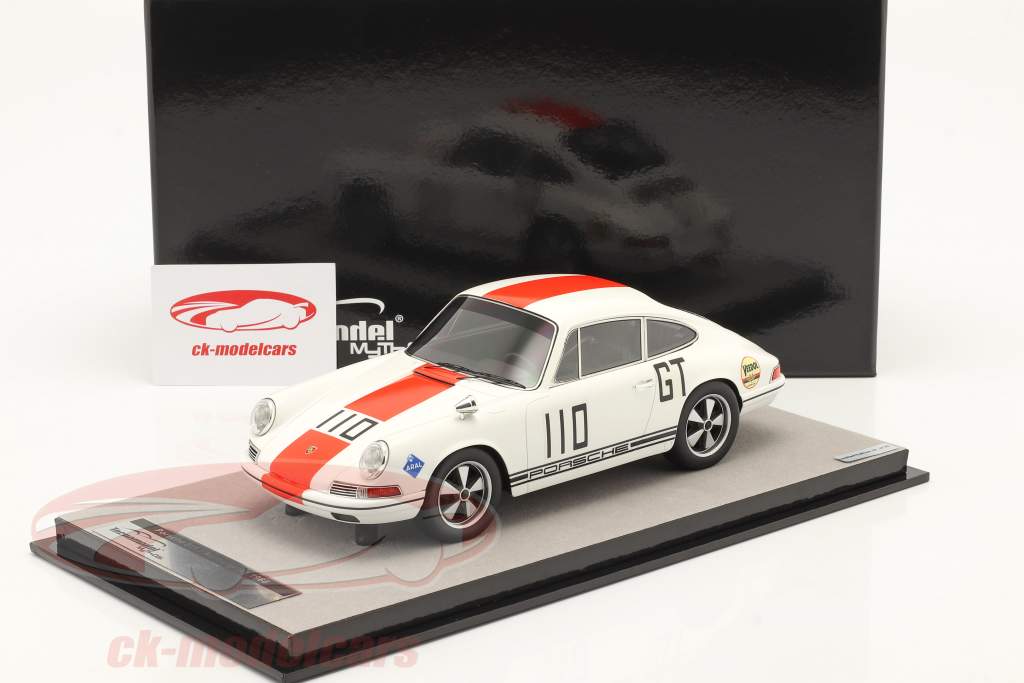 Porsche 911T #110 Winner GT2.0 class 1000km Nürburgring 1968 1:18 Tecnomodel